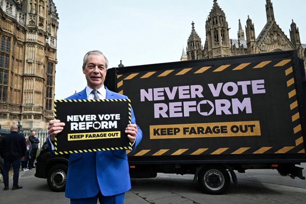 Mr_Sal_'s tweet photo. @reformparty_uk If you're poor and in need or dare to live long enough to claim the state pension, Reform is not the party for you.
#NeverVoteReform🗳 #KeepFarageOut https://t.co/Mmoten2HEd