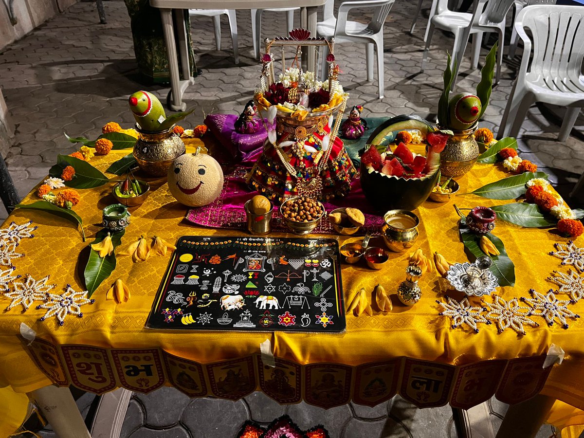 RCPKatraj's tweet image. 10 Apr 26:President Dr Ajay &amp;amp; Ann Sampada explored  journey of Varad who is an actor,dubbing artist,voiceover artist &amp;amp;theatre lover.Vocational Excellence Award was given to him by Ann Swapna. 
#rotary #rid3131 #rcpk #katraj #vocationalaward #varadsalvekar #chaitragourihaldikunku