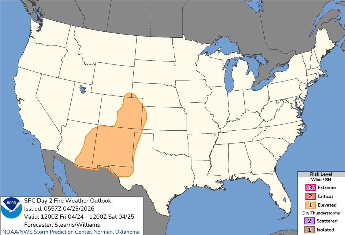 NWS Storm Prediction Center tweet media