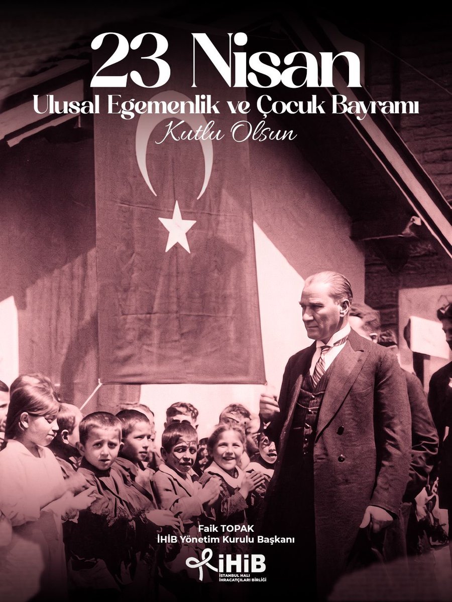 Gazi Mustafa Kemal Atatürk’ün çocuklara armağan ettiği bu anlamlı gün, geleceğe duyulan inancın ve millet iradesinin en güçlü simgesidir.

23 Nisan Ulusal Egemenlik ve Çocuk Bayramı Kutlu Olsun!

#İHİB #23Nisan #UlusalEgemenlik