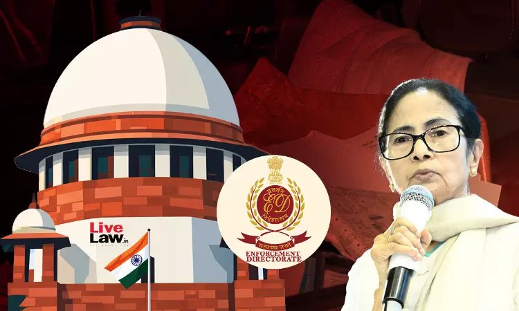 LiveLawIndia's tweet image. #SupremeCourt hears ED's writ petition alleging that West Bengal CM Mamata Banerjee and state police officers obstructed its search of the office of I-PAC, the political consultant of All India Trinamool Congress.

Bench: Justice PK Mishra and Justice NV Anjaria.