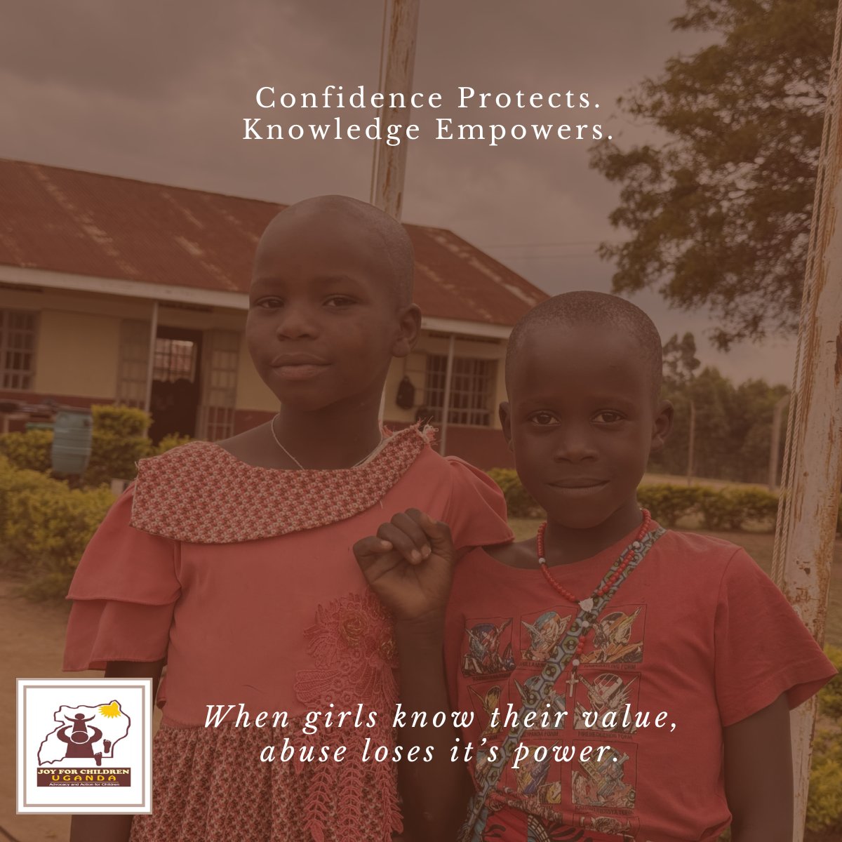 JOYFORCHILDREN's tweet image. Girls often mistake abuse for affection when abusers exploit power and insecurity.
Teach girls that their worth comes from their minds &amp;amp; hearts — not their bodies.
JFCU helps them recognize healthy relationships and stay safe. #HealthyRelationships @GirlsNotBrides @GirlsFirstFund