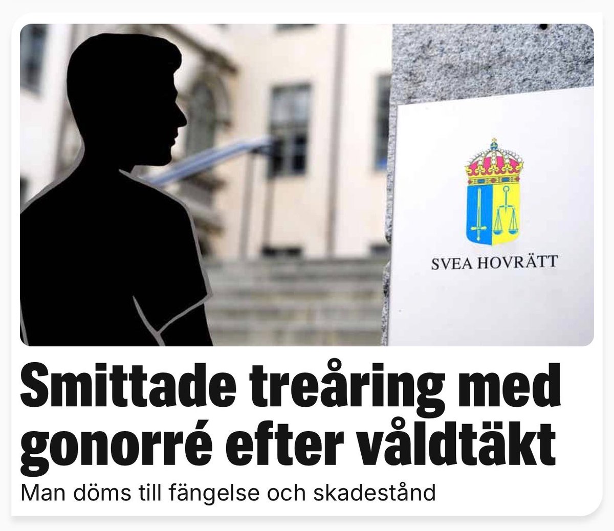 Att detta monster kommer undan med 5 års fängelse är ett hån. Dödsstraff borde kräket ha. #svpol