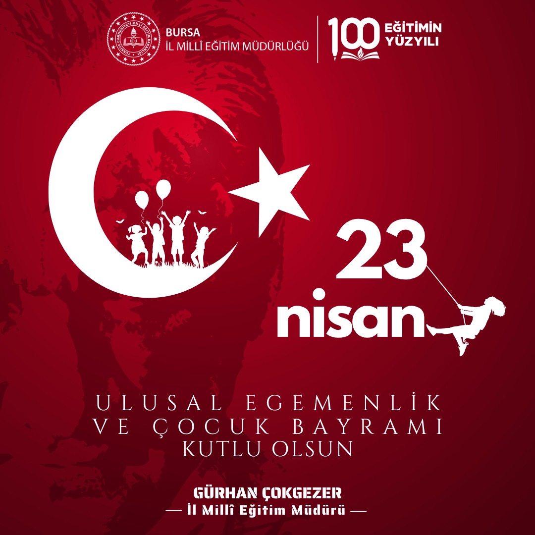 23 Nisan; millet iradesinin tarih sahnesinde güçlü bir şekilde yer bulduğu, geleceğimizin teminatı çocuklarımıza duyulan güvenin en anlamlı şekilde ifade edildiği müstesna bir gündür.

Gazi Mustafa Kemal Atatürk’ün çocuklara armağan ettiği bu özel bayram; bağımsızlık ruhunun,