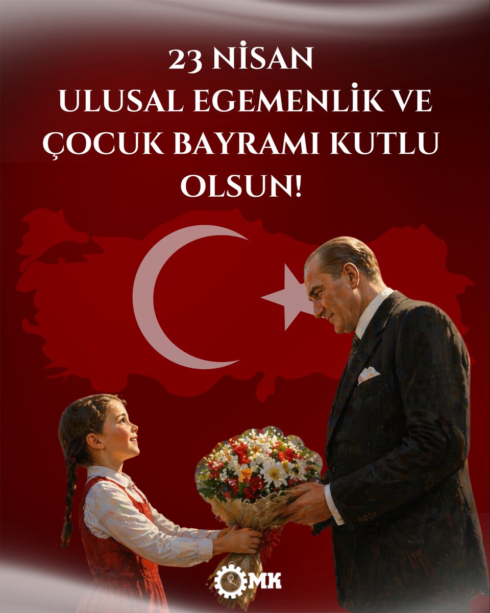 KOUEMK's tweet image. Türkiye Büyük Millet Meclisi’nin açılışının yıl dönümünde, bu anlamlı günü çocuklara armağan eden Gazi Mustafa Kemal Atatürk’ü saygı, minnet ve özlemle anıyoruz.
23 Nisan Ulusal Egemenlik ve Çocuk Bayramı kutlu olsun! 🇹🇷❤️
#kou #kouemk #kulüp #kocaeliüniversitesi #endüstri