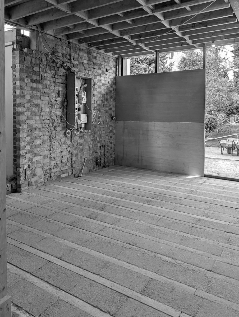 WTAD's tweet image. Progress on the site in Muswell Hill, London.

#workinprogress #WIP