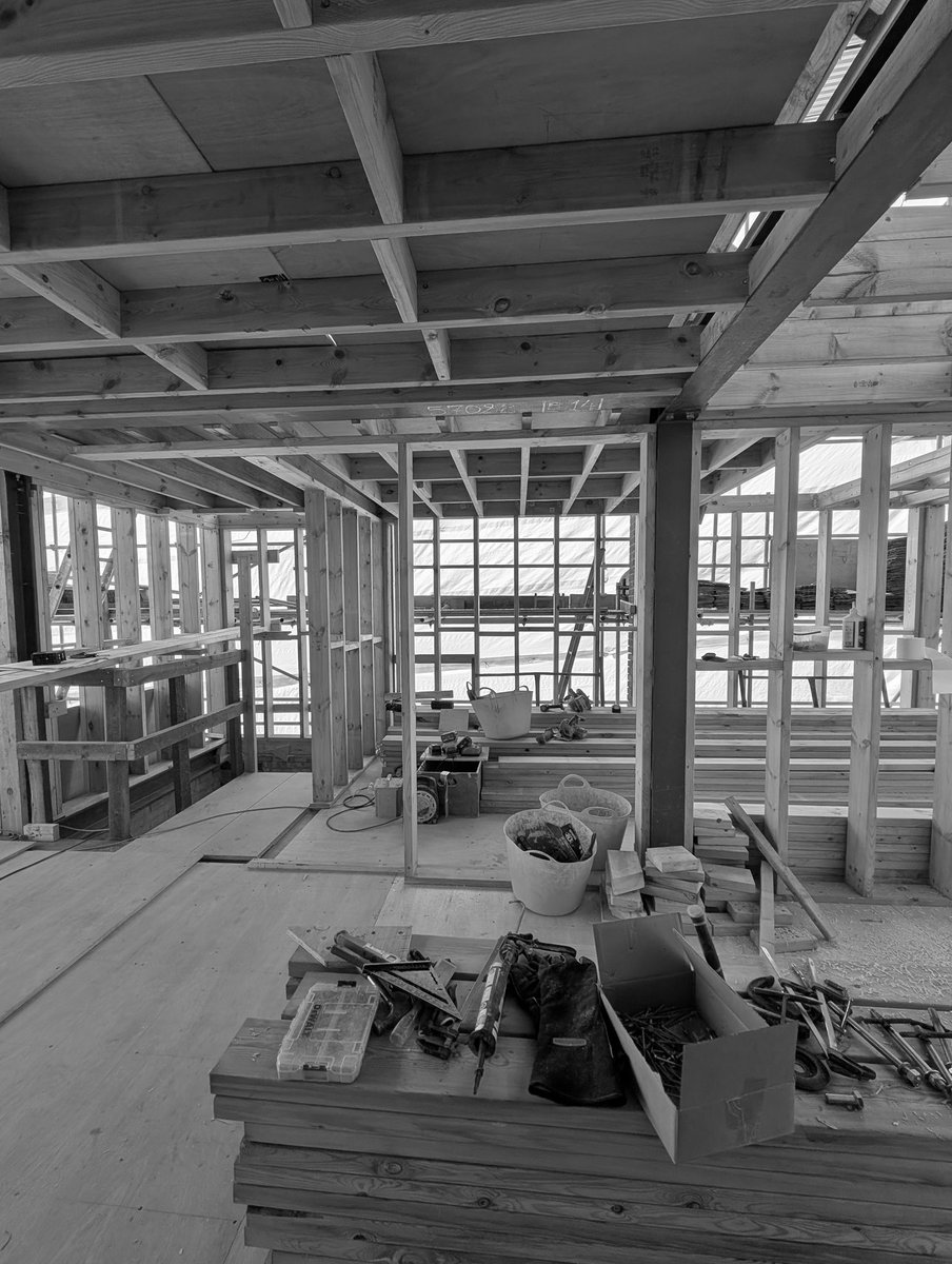 WTAD's tweet image. Progress on the site in Muswell Hill, London.

#workinprogress #WIP