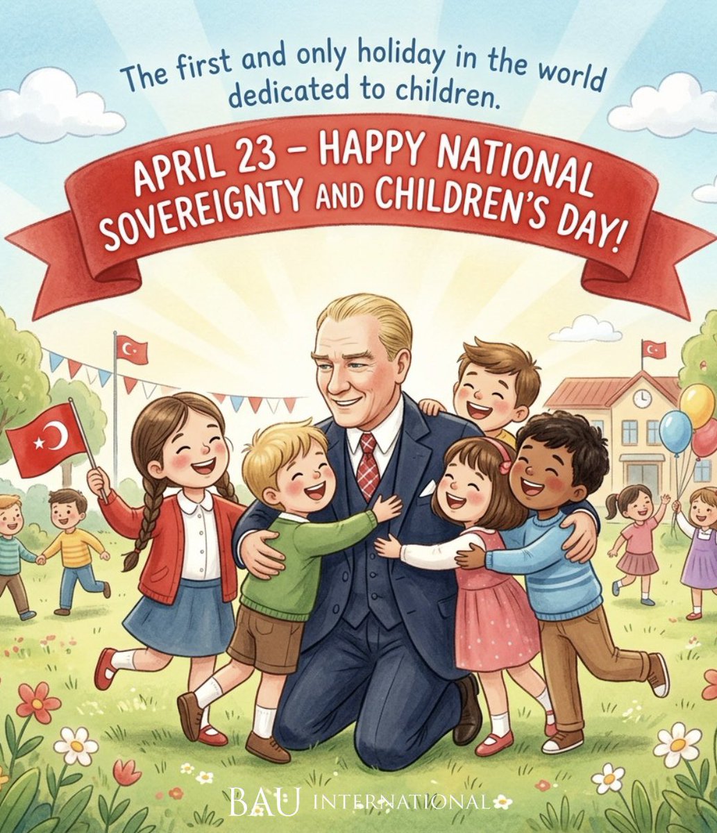 bahcesehiriso's tweet photo. Did you know there is a day in the world dedicated entirely to children? https://t.co/DNwTxbda4i