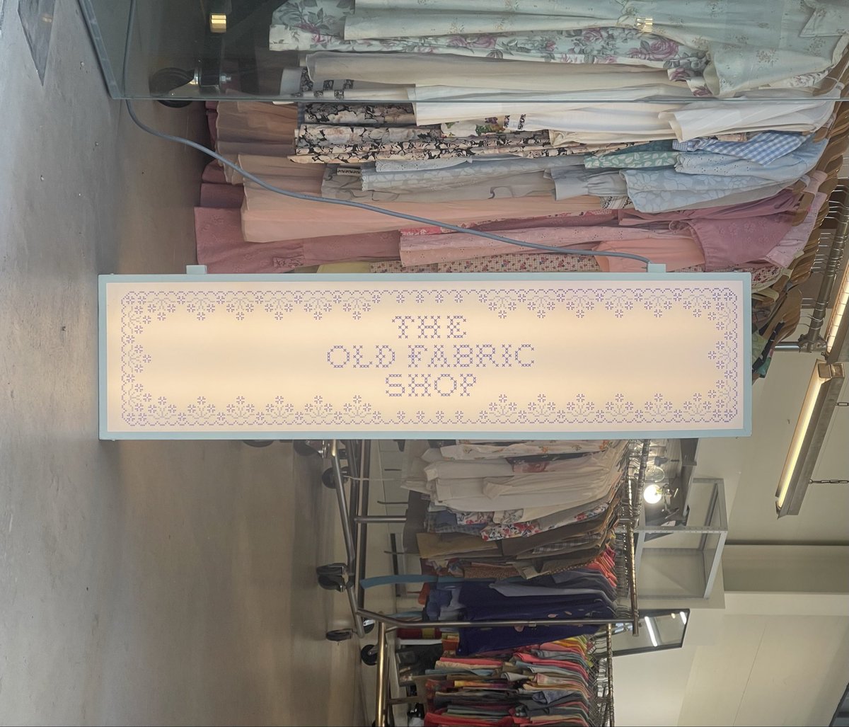The Old Fabric Shop tweet media
