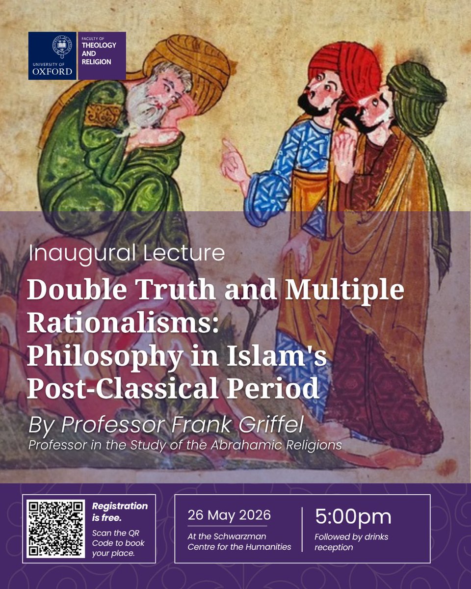 Oxford Faculty of Theology & Religion tweet media