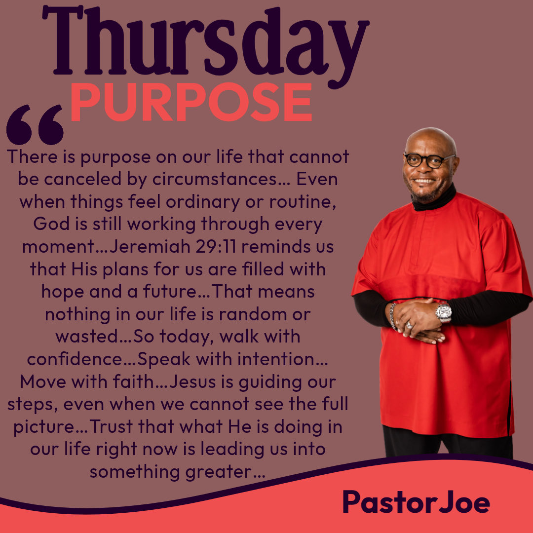 J_A_MillerSr's tweet image. Walk In Purpose Today…
#LivingLifeInLove #Purpose #Calling #Faith #ChristianLife