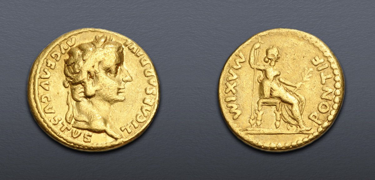 cngcoins's tweet photo. Tiberius. AD 14-37. AV Aureus (18mm, 6.86 g, 1h). “Tribute Penny” type. Lugdunum (Lyon) mint. Group 4, AD 18-35. Near VF.
Lot 746 from【E-Sale 608】, ends April 29, 2026, 10 AM EDT.
.
.
.
#cng #auction #history #art #ancientroman #tiberius #gold #solidus https://t.co/fpyDuCX7ho