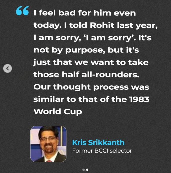Shreyawayz's tweet photo. Winning a World Cup is the ultimate dream for every country and players participating in this historic competition, and lifting that golden globe, held by three silver columns, requires the ultimate team effort. 

#KrisSrikkanth #RohitSharma #CWC2011 #TeamIndia #Cricket https://t.co/4NeueQgsKX