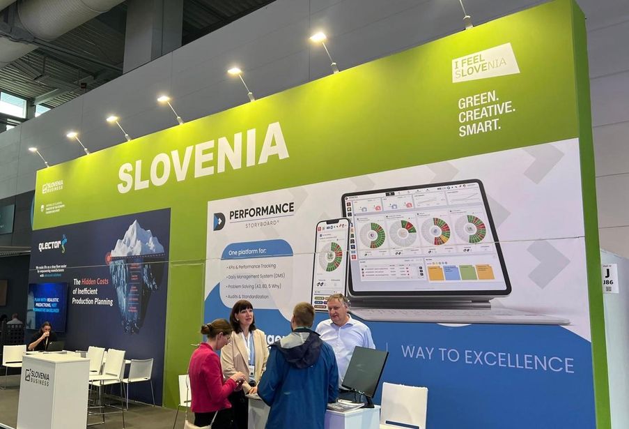 SLOinGER's tweet image. 2/4
Mit Stolz: 🇸🇮 präsentiert sich 2026 auf der Hannover Messe – einem der weltweit wichtigsten Treffpunkte für #Industrie, #Automatisierung, #Energie, #Digitalisierung &amp;amp; #Nachhaltigkeit – erfolgreich mit drei Gemeinschaftsständen. 💪

Im Rahmen der Gemeinschaftspräsentation der