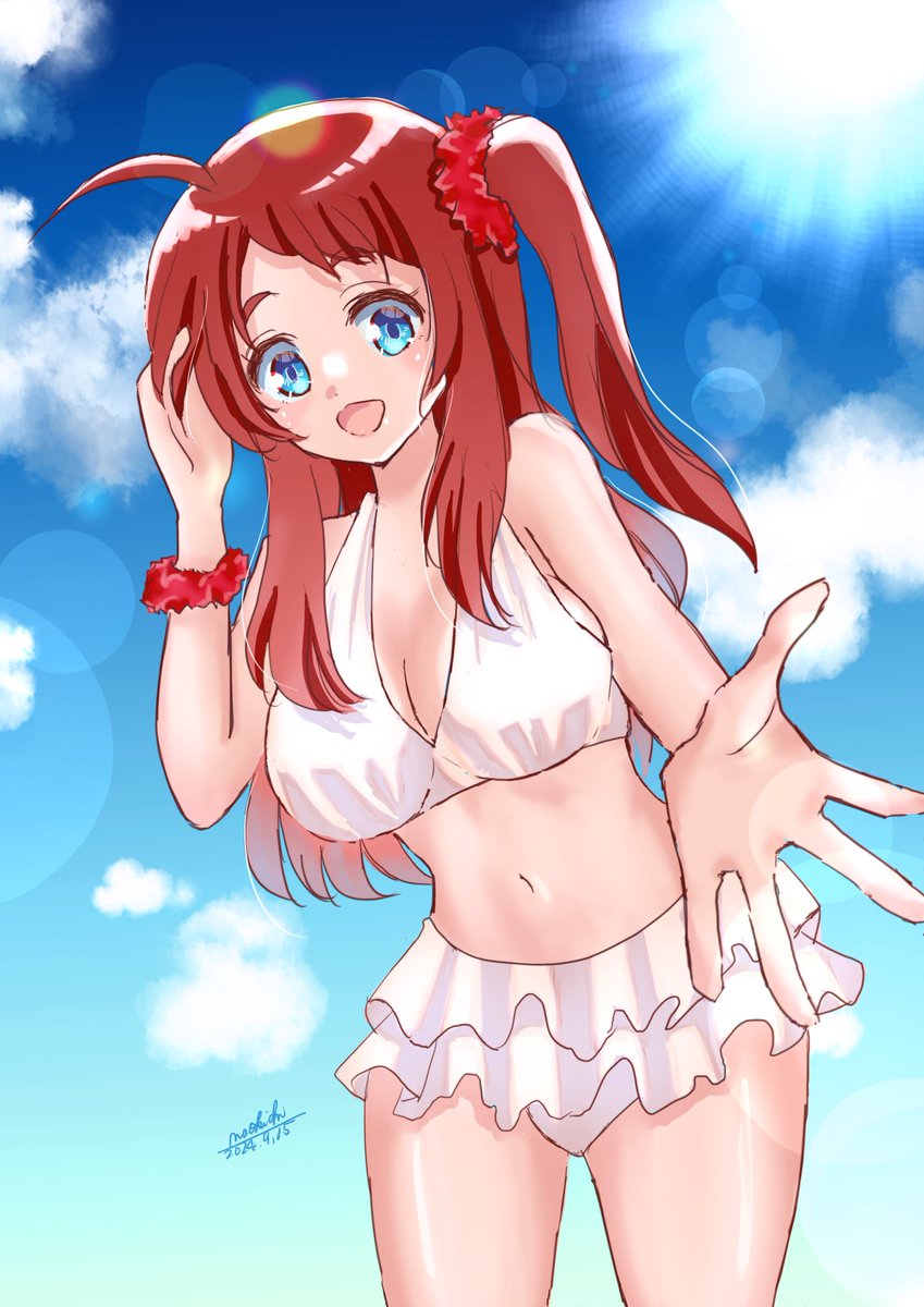 #なんの脈絡もなく水着イラストを再掲して最近フォローしてくれたフォロワーを怖がらせましょう #ゾンビランドサガ
そういえばここのところ水着描いてない…。描かねば！