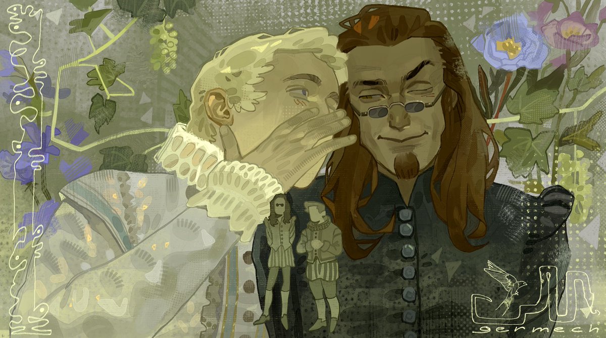 _Germech_'s tweet image. #goodomens #art