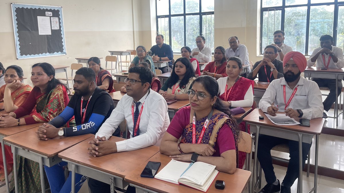 ODM_Intl_MGR's tweet image. 📚 Empowering Educators at OIS Mahendragarh!  Teachers engaged in impactful workshops on innovative teaching, competency-based learning &amp;amp; student engagement. 

 Building skills, confidence &amp;amp; a shared vision for excellence! 

#TeacherTraining #ProfessionalDevelopment #growwithodm