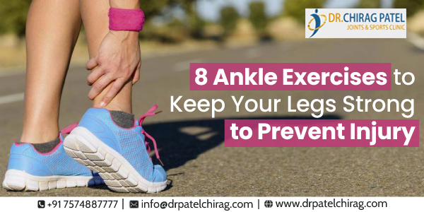 Easy and Effective Ankle Exercises to keep your legs strong to prevent Injury:

Heel Raises Exercise
Feet apart heel raise variation
One Leg Balance
Eversion and Inversion of Foot...

Know more at : drpatelchirag.com/blog/8-ankle-e…