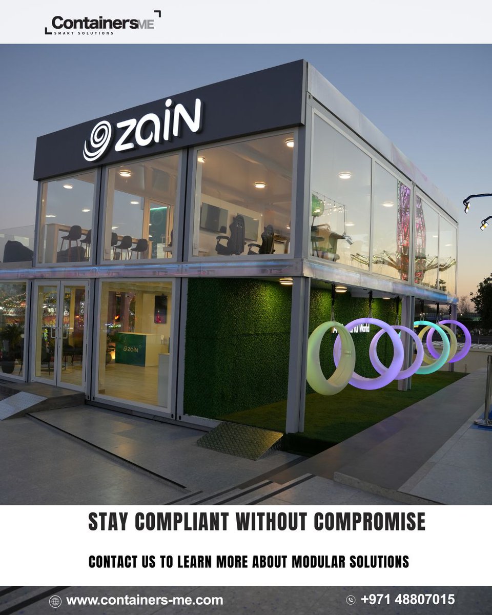 Containers_me's tweet image. Do Temporary Facilities Need Full Authority Compliance?

Yes—modular containers meet fire-rated and Civil Defence standards.

#modularcontainers #modularconstruction #compliance #containeroffice