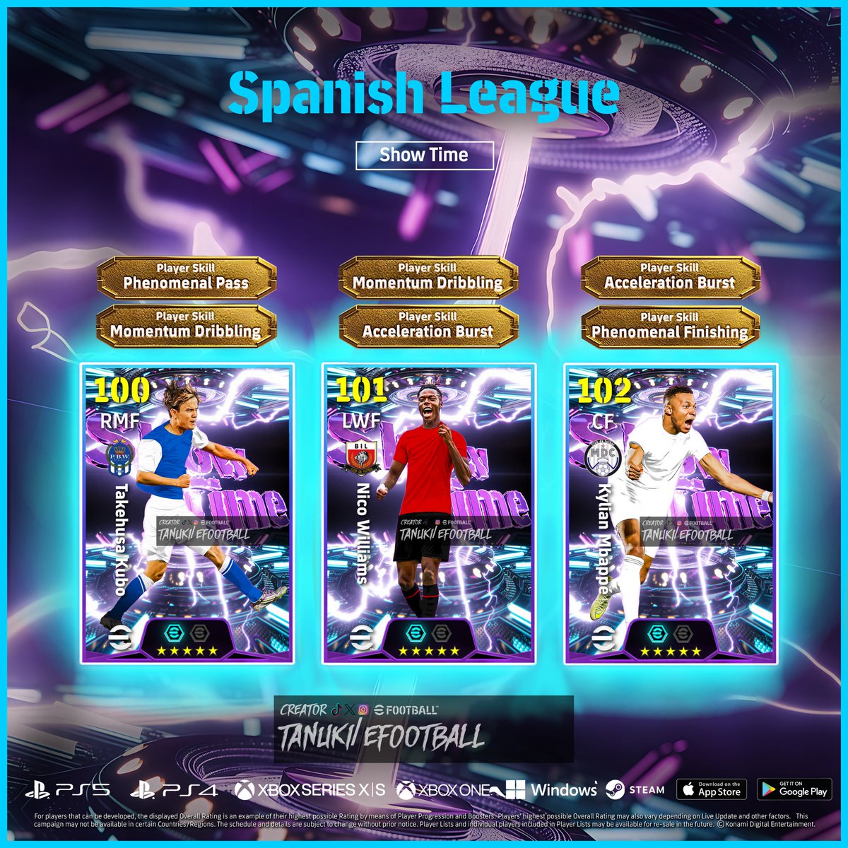 Tanuki_Concept3's tweet image. [Concept]
Spanish League

 #eFootball #Concept #イーフト