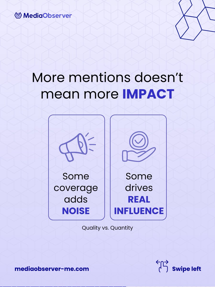 media__observer's tweet photo. Most brands celebrate coverage.
Very few question its value.

Are you measuring volume… or impact?

#MediaIntelligence #PRStrategy https://t.co/Hlf6tgsVpq