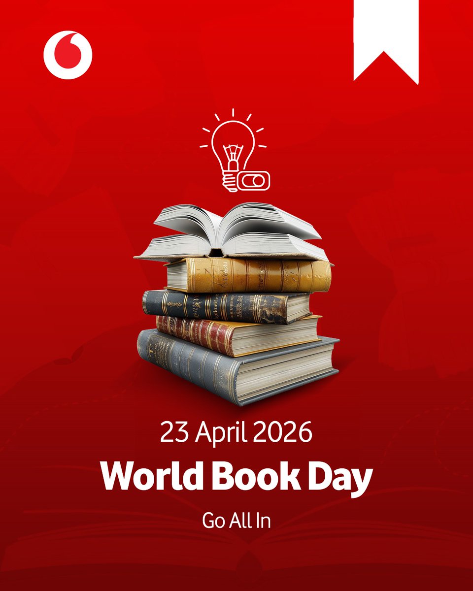 VodacomLes's tweet photo. Reading is the key to knowledge — and knowledge opens doors. Let’s read, learn, and rise this #WorldBookAndCopyrightDay2026 📚✨
#ReadToGrow https://t.co/E86miiMqrc