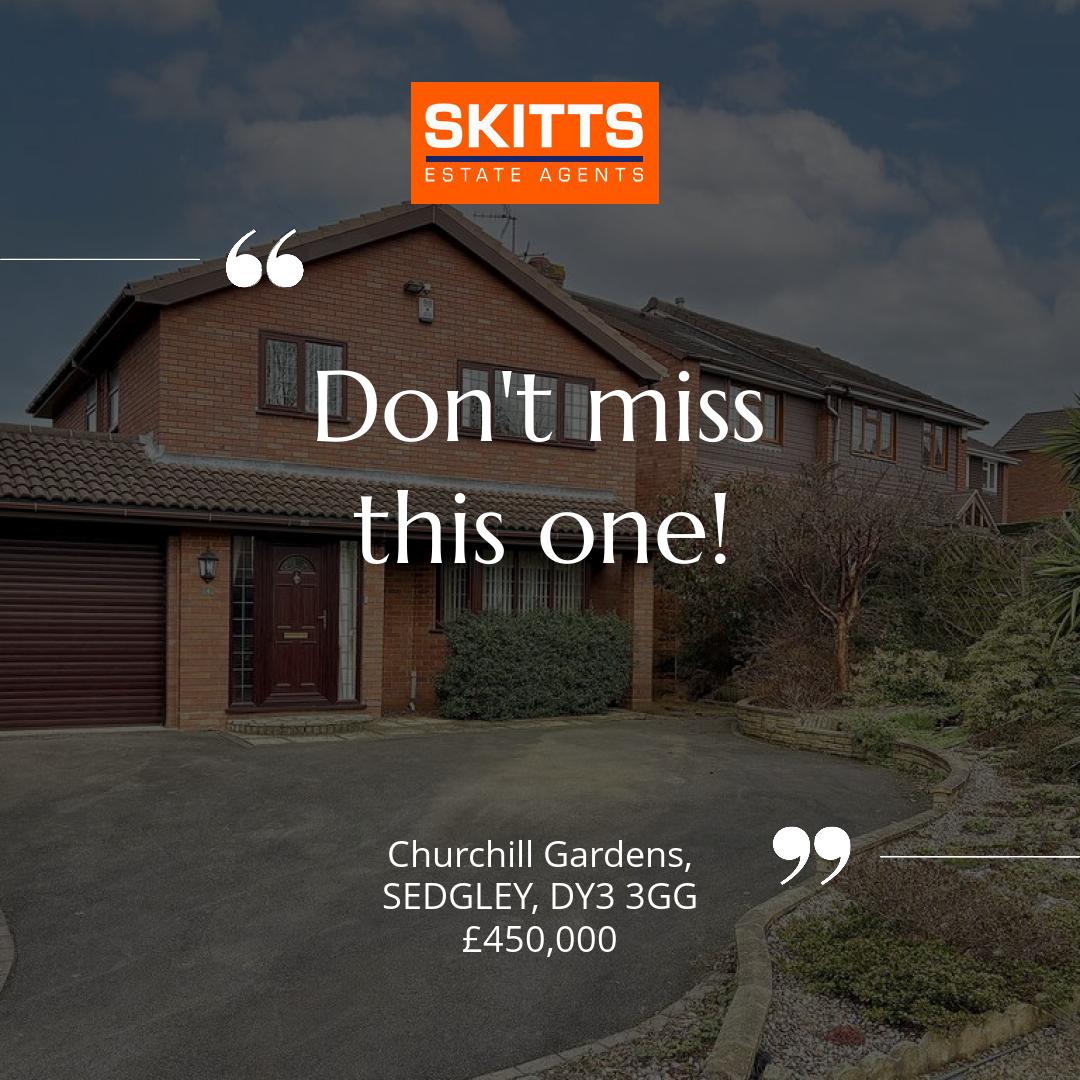homesatSkitts's tweet image. 📍Churchill Gardens, SEDGLEY, DY3 3GG
🏡 4 bed Detached House, £450,000
psh.pt/sxo4k4h

#skitts #propertyforsale #sedgley
 #dudley #wolverhampton #bilston