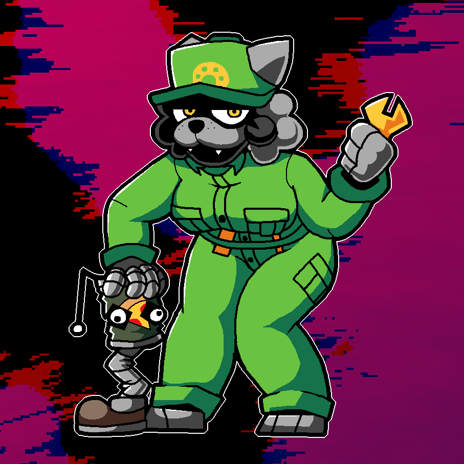 MANGLED2BITS's tweet photo. [ okay hopefully last post about this but    Render ]

[ this is mel . she makes    Stuff .  my awesome frickbears oc Yeah #fivenightsatfrickbears3 ] https://t.co/ZjAp0JEdIJ