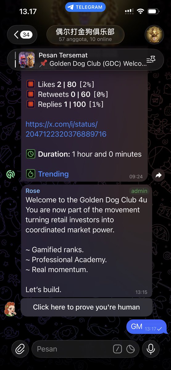 ikyy182's tweet photo. @Goldendogclub_ done joined sir 

GM @Goldendogclub_ 

#goldendogclub https://t.co/R0kYslR3m6