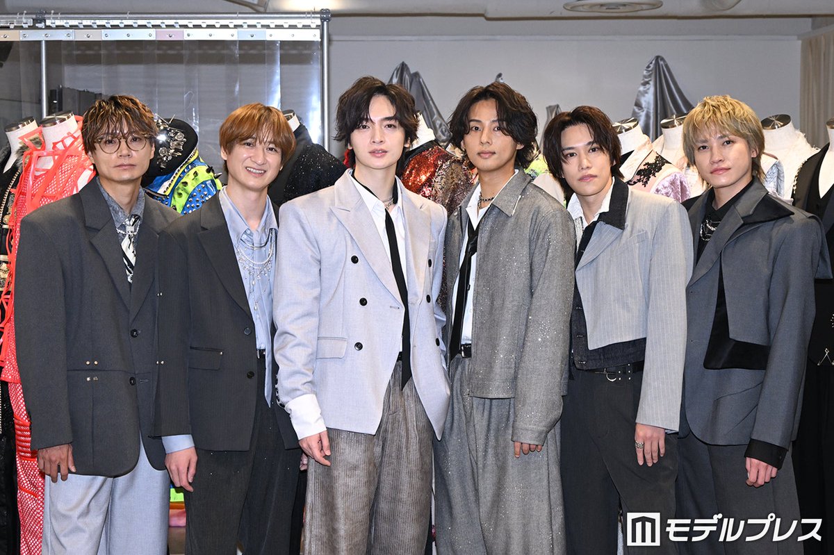modelpress's tweet image. 【写真📸】デビュー15周年記念衣装展
「Kis-My-Ft2：The Couture」囲み取材✍🏼

衣装監修・玉森裕太
挑戦だったと思う衣装は？
mdpr.jp/photo/detail/1…

「ベースにはKis-My-Ft2をめちゃくちゃかっこよく仕立てたいという思いがある」

#キスマイTheCouture