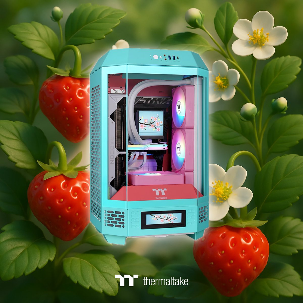ThermaltakeJ's tweet image. PCケース、ここまで個性的！

The Tower 250

八角柱デザインで多彩なドレスアップを楽しめるミニタワー型PCケース

豊富なカラーバリエーションで魅せるPCビルドへ✨

#Thermaltake 製品が気になったらいいね👇🍓