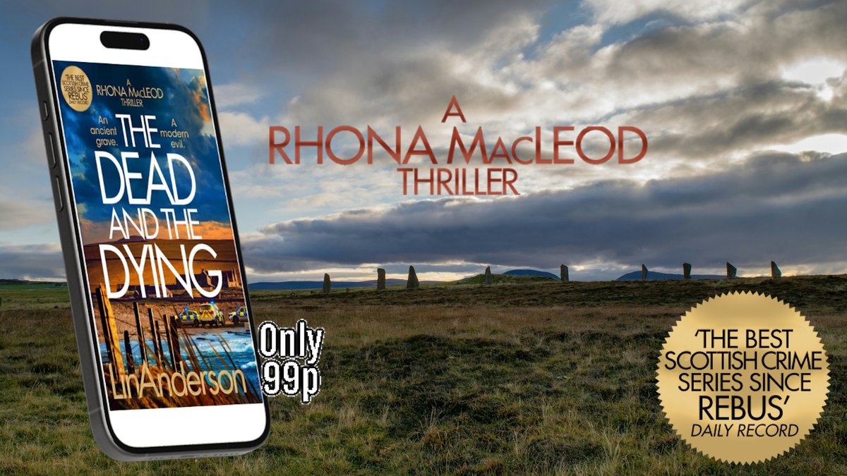 CannesVibe's tweet image. 🤩 99p Promo Price !!! 🤩★★★★★THE DEAD AND THE DYING - 'Lin Anderson is a fantastic author and every one of her Rhona MacLeod books is so interesting, so tense, and so informative - it is difficult to put the books down.' mybook.to/DeadandDying  
 #LinAnderson   #Kindle
