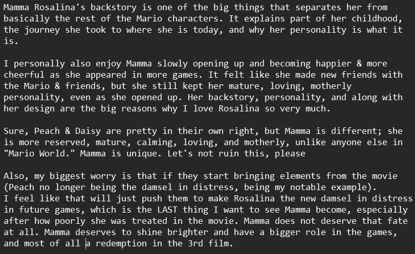 OK, after reading the posts, comments and reading the full interview. Based on what I read, let's not do this, please. Using a picture to post my opinion instead of a google doc or multiple tweets