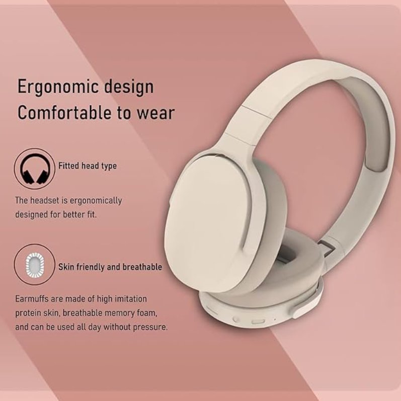 DitCompany's tweet image. Excefore Wireless Bluetooth Headset, HiFi Foldable Intelligent Noise Reduction Adjustable Wireless Headset, Bluetooth-compatible 5.1 Stereo Over Ear Headphone for Sports Travel Beige
#wireless #bluetooth #headset #foldable #headphones #soundquality #music