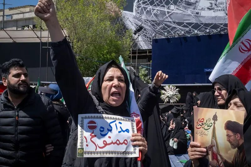 به مردم در #خیابان علیه مسئولین خط ندین