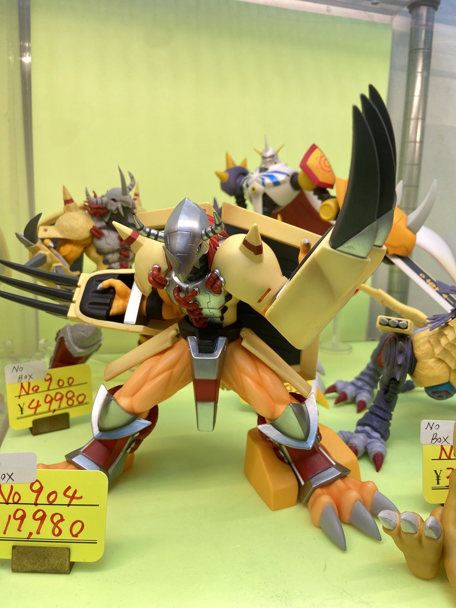 ASTOP_CENTER's tweet image. [A-Stop Radio Center Store]

[ShowCase Information]

The following figures have arrived in case 🌟A-05🌟⚡️⬇️

#DigimonAdventure
#Gabumon
#Agumon
#WarGreymon
#Omegamon 

We have a large selection of Digimon characters🦖

#Astop #RadioCenterStore
#Akihabara