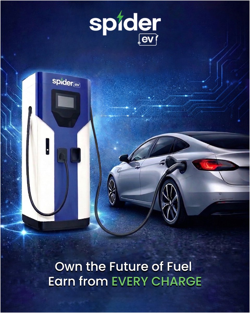 spider_ev's tweet image. 𝐄𝐕 is not the future… it’s already happening.

The real question is —
Are you earning from it yet?

Every #EV on the road is searching for one thing:
🔌𝐀 𝐫𝐞𝐥𝐢𝐚𝐛𝐥𝐞 𝐜𝐡𝐚𝐫𝐠𝐢𝐧𝐠 𝐩𝐨𝐢𝐧𝐭

🌐 spiderenergy.in

#EVChargingStation #EVCharging #EVBusiness