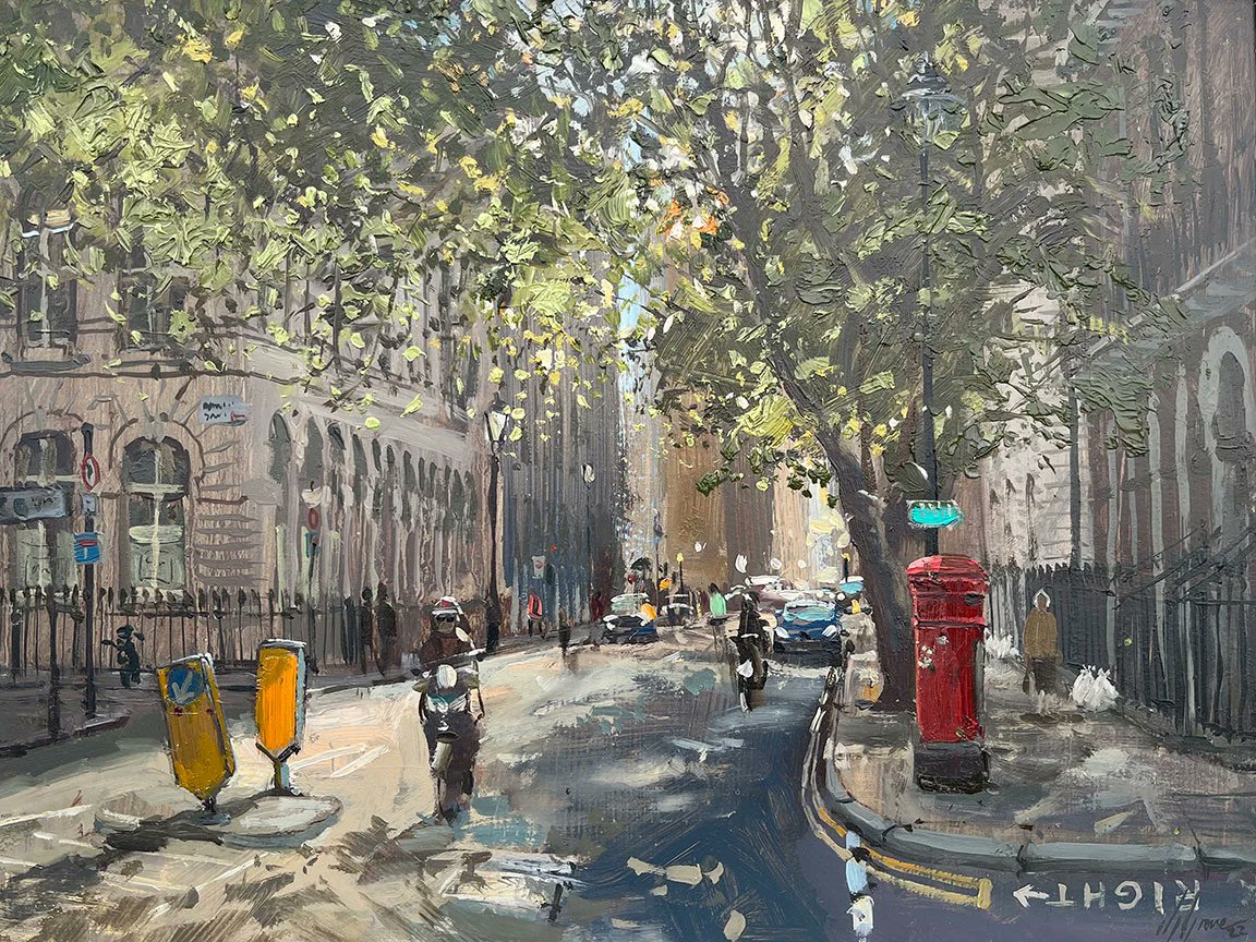 Paintings of London tweet media