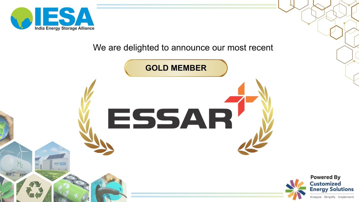 India Energy Storage Alliance (IESA) tweet media