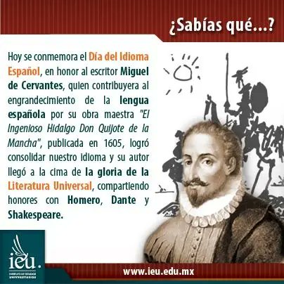 23 de abril: Día del Idioma Español 
Hoy no celebramos un diccionario. Celebramos la palabra que nos dio forma: el español, único idioma donde “ahorita” puede ser ahora, en cinco minutos o nunca.¡Feliz Día del Idioma Español. #Camagüey #CubaMined