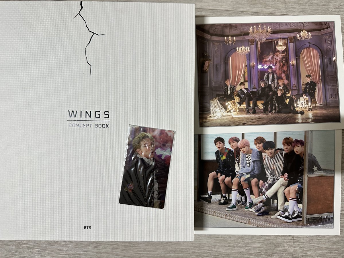 bu_bugye's tweet photo. 방탄소년단 bts 양도

윙즈 컨셉북 full set 6.0
dm 주세요.

rm jin suga jhope jimin v jungkook 남준 석진 윤기 호석 지민 태형 정국 윙파콘 스픽콘 소우주 메모리즈 블루레이 달마중 포토북 wts memories arirang wings concept book buy sell photocard poca pc https://t.co/v2SYuv4HBX