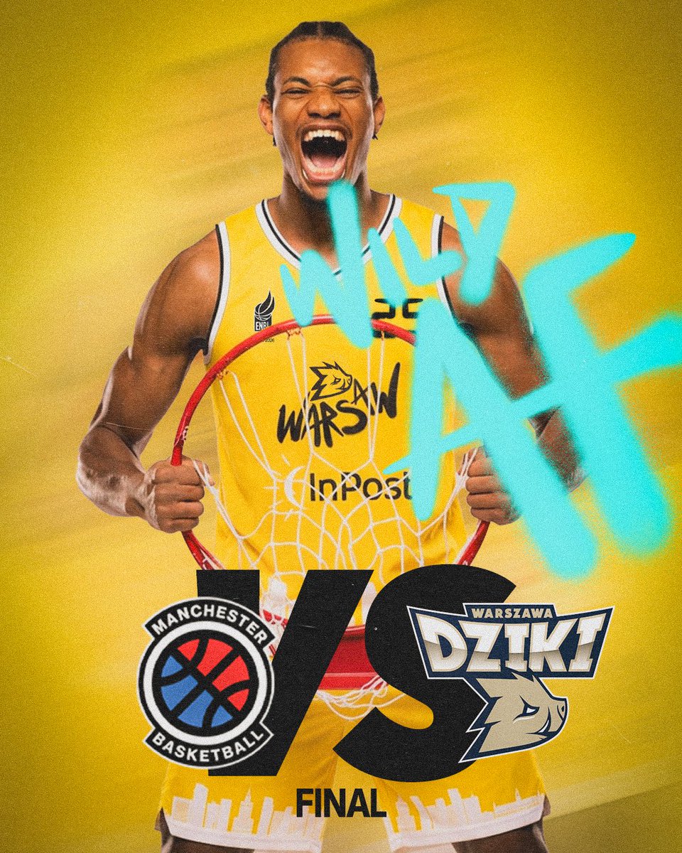 dzikiwarszawa's tweet image. FINAŁ ENBL 🐗

Dziki grają o trofeum! Naszym rywalem jest @mcrbball 🔥

🏀 Manchester 🆚 Dziki 
📅 23.04
🕰 20:00
🏟 Stadthalle, Weissenfels 
📺 YouTube ENBL, Dzika Apka

#plkpl #allin #forzadziki #enbl