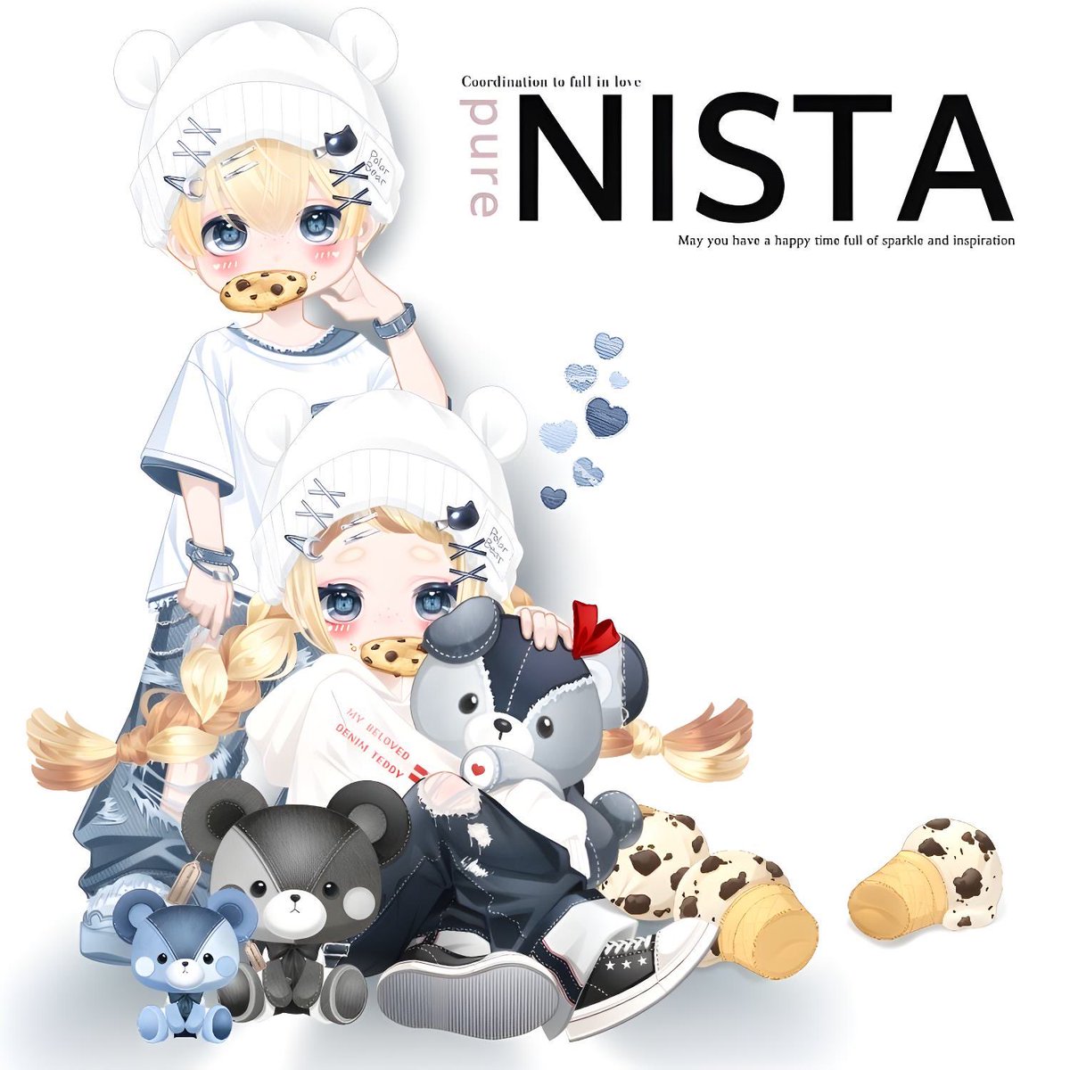 k_00na's tweet photo. かわい〜🧸𓍯 ⋆｡

#ピュアニスタ https://t.co/YasuIaq7fN