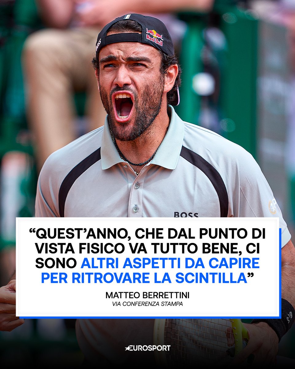 Eurosport_IT's tweet image. Forza Matteo, ti aspettiamo di nuovo in campo! 🔨

#tennis #Berrettini