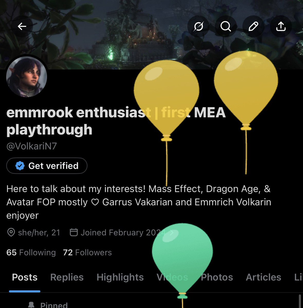 emmrook enthusiast | first MEA playthrough (@VolkariN7) / Posts / X