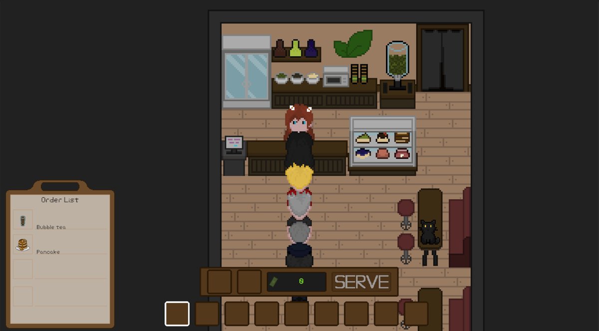 NoobieMakeGames's tweet image. No more bubble block your eyes! New order UI incoming!

#indiedev #indiegame #gamedev #cozygames #pixelart
