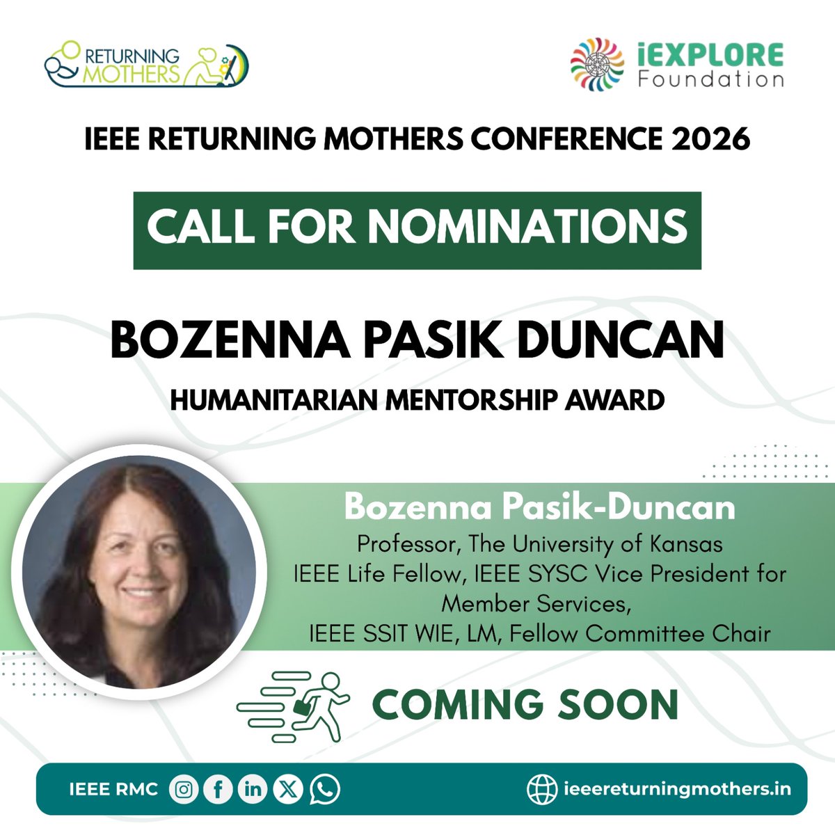 IEEE Returning Mothers Conference 2025 tweet media