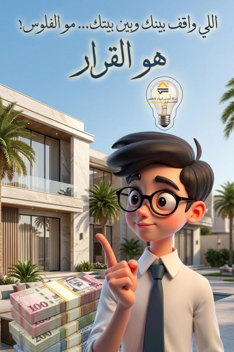 Oss_aburahaf's tweet image. اختار القرار الصحيح وقدم علئ تمويلك واحصل علئ بيتك
 اذا فات الفوت ماينفع الصوت 😉
شروط بسيطة 
1- راتبك 7,000 واكثر 
2 - لا يوجد عقاري قائم 
واحنا راح نضبطك كل الي عليك انك تتواصل معنا 
0506872859 ابو رهف 📞
#ترند #الرياض #fyp #خدمات #عقارات_السعودية