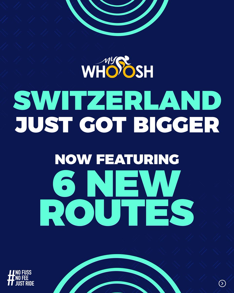 my_whoosh's tweet photo. Switzerland just got a whole lot bigger. Now with over 80 km of routes, giving you more variety and more reasons to ride.

Have you ridden the new routes yet?

#RideFree #RideMyWhoosh #WorldExpansion #Switzerland https://t.co/pvrIUpyWAz