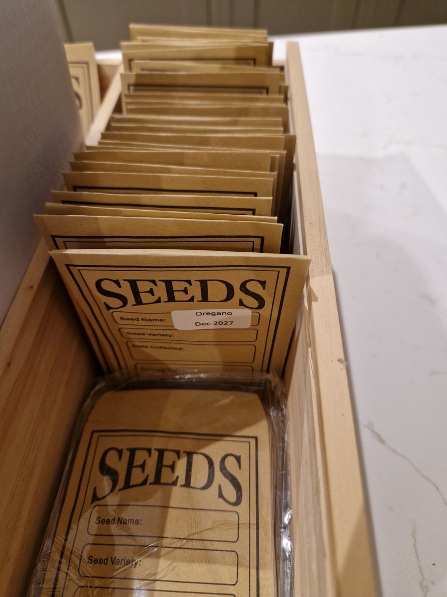 homeinhants's tweet image. Sorted all my seeds last night, I'm still amazed I turned chaos into order. I even printed labels because my handwriting's hopeless. Now I need a system: alphabetical or grouped by type (e.g., brassicas)? #gardening #seeds
